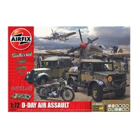 Airfix 1/72 D-Day 75th Anniversary Air Assault Gift Set Plastic Model Kit 50157A