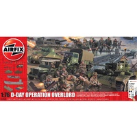 Airfix 1/76 D-Day 75th Anniversary Operation Overlord Gift Set Plastic Model Kit 50162A
