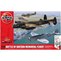 Airfix 1/72 Battle Of Britain Memorial Flight Plastic Model Kit 50182