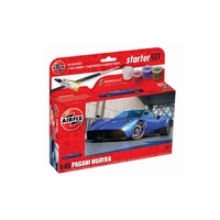 Airfix 1/43 Starter Set - Pagani Huayra Plastic Model Kit 55008