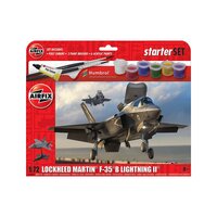 Airfix 1/72 Lockheed Martin F-35B Lightning II Starter Set Plastic Model Kit