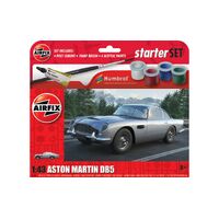 Airfix 1/43 Starter Set - Aston Martin DB5 Plastic Model Kit