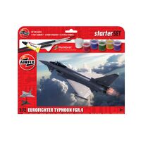 Airfix 1/72 Starter Set - Eurofighter Typhoon FGR.4 Plastic Model Kit