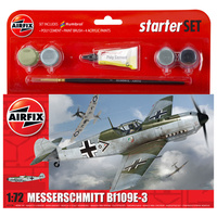 Airfix 1/72 Messerschmitt BF-109E Starter Set