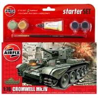 Airfix 1/72 Cromwell Cruiser Starter Set Plastic Model Kit 55109