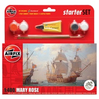 Airfix 1/400 Small Starter Set Mary Rose Plastic Model Kit 55114