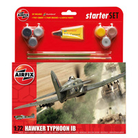 Airfix 1/72 Hawker Typhoon Starter Set Plastic Model Kit 55208