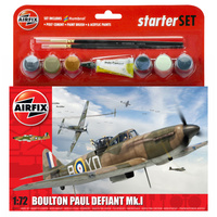 Airfix 1/72 Boulton Paul Defiant Starter Set