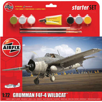 Airfix 1/72 Grumman Wildcat F4F-4 Starter Set
