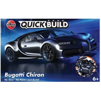 Airfix Quickbuild Bugatti Chiron - Black Plastic Model Kit