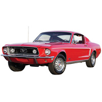 Airfix Quickbuild Ford Mustang GT 1968 J6035