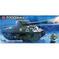 Airfix Quickbuild Sherman Firefly Plastic Model Kit