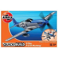 Airfix Quickbuild D-Day Mustang Plastic Model Kit