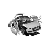Airfix QUICKBUILD Audi TT Coupe - Blue Plastic Model Kit
