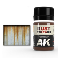 AK Interactive Weathering: Rust Streaks 35ml Enamel Paint [AK013]