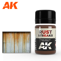 AK Interactive Weathering: Rust Streaks 35ml Enamel Paint [AK013]