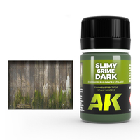 AK Interactive Weathering: Slimy Grime Dark 35ml Enamel Paint [AK026]