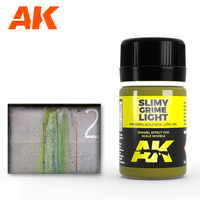 AK Interactive Weathering: Slimy Grime Light 35ml Enamel Paint [AK027]