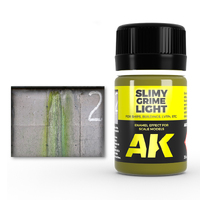 AK Interactive Weathering: Slimy Grime Light 35ml Enamel Paint [AK027]