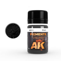 AK Interactive Weathering: Black 35ml Pigment [AK039]
