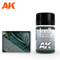 AK Interactive Weathering: Wash For Panzer Grey Vehicles 35ml Enamel Paint [AK070]