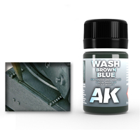 AK Interactive Weathering: Wash For Panzer Grey Vehicles 35ml Enamel Paint [AK070]