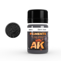 AK Interactive Weathering: Dark Steel 35ml Pigment [AK086]