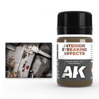 AK Interactive Weathering: Interior Streaking Grime 35ml Enamel Paint [AK094]