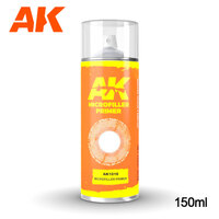 AK Interactive Microfiller Primer - Spray Paint 150ml (Includes 2 nozzles) [AK1018]