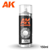AK Interactive Aluminum - Spray Paint 150ml [AK1022]
