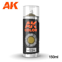 AK Interactive Olive Drab color - Spray Paint 150ml [AK1025]