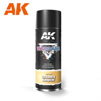 AK Interactive Golden Armor Spray Paint 400ml [AK1052]