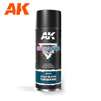 AK Interactive Cold Blood Turquoise Spray Paint 400ml [AK1059]