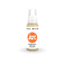 AK Interactive Grimy Grey Acrylic Paint 17ml 3rd Generation