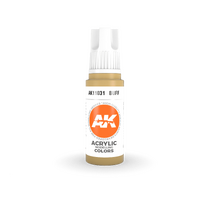AK Interactive Buff Acrylic Paint 17ml 3rd Generation