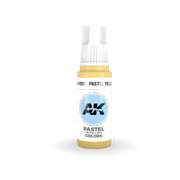 AK Interactive Pastel Yellow Acrylic Paint 17ml 3rd Generation