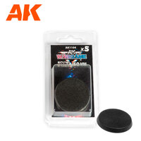 AK Interactive Plastic Wargame Bases: Round 50mm