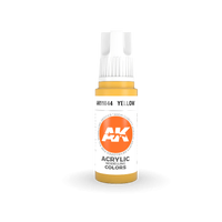 AK Interactive Yellow Acrylic Paint 17ml 3rd Generation