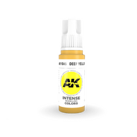 AK Interactive Deep Yellow Intense Acrylic Paint 17ml 3rd Generation [AK11045]