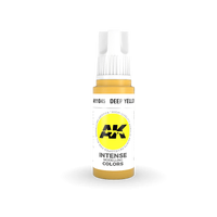 AK Interactive Deep Yellow Intense Acrylic Paint 17ml 3rd Generation