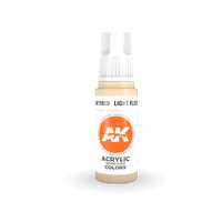 AK Interactive Light Flesh Acrylic Paint 17ml 3rd Generation
