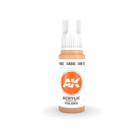 AK Interactive Basic Skin Tone Acrylic Paint 17ml 3rd Generation