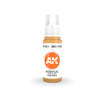 AK Interactive Dark Flesh Acrylic Paint 17ml 3rd Generation