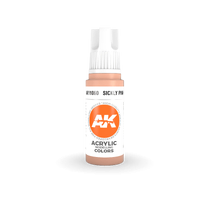 AK Interactive Sickly Pink Acrylic Paint 17ml 3rd Generation