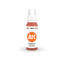 AK Interactive Amaranth Red Acrylic Paint 17ml 3rd Generation