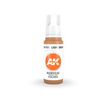 AK Interactive Light Brown Acrylic Paint 17ml 3rd Generation
