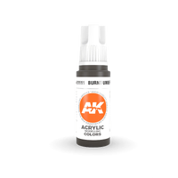 AK Interactive Burnt Umber Acrylic Paint 17ml 3rd Generation