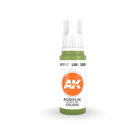 AK Interactive Lime Green Acrylic Paint 17ml 3rd Generation