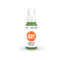 AK Interactive Light Green Acrylic Paint 17ml 3rd Generation