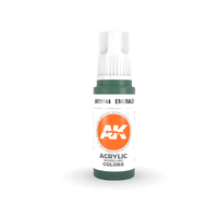 AK Interactive Emerald Acrylic Paint 17ml 3rd Generation